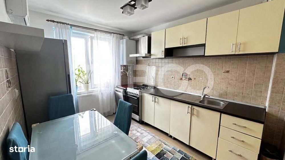 Apartament mobilat utilat 2 camere 2 locuri de parcare Calea Cisnadiei