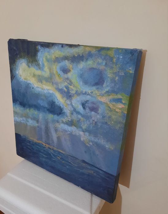 Картина "Пробивающиеся лучи"