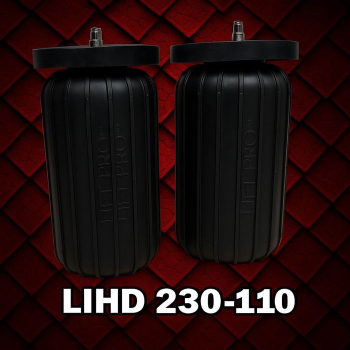 Пневмабаллоны на пружину