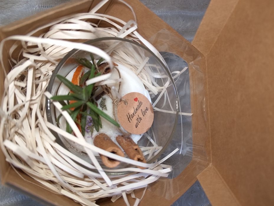 Арома свечи ручной работы.