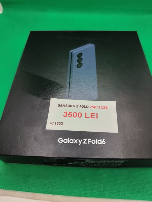 Samusng Z fold 6 256/12GB la cutie•Amanet Lazar Crangasi•57150