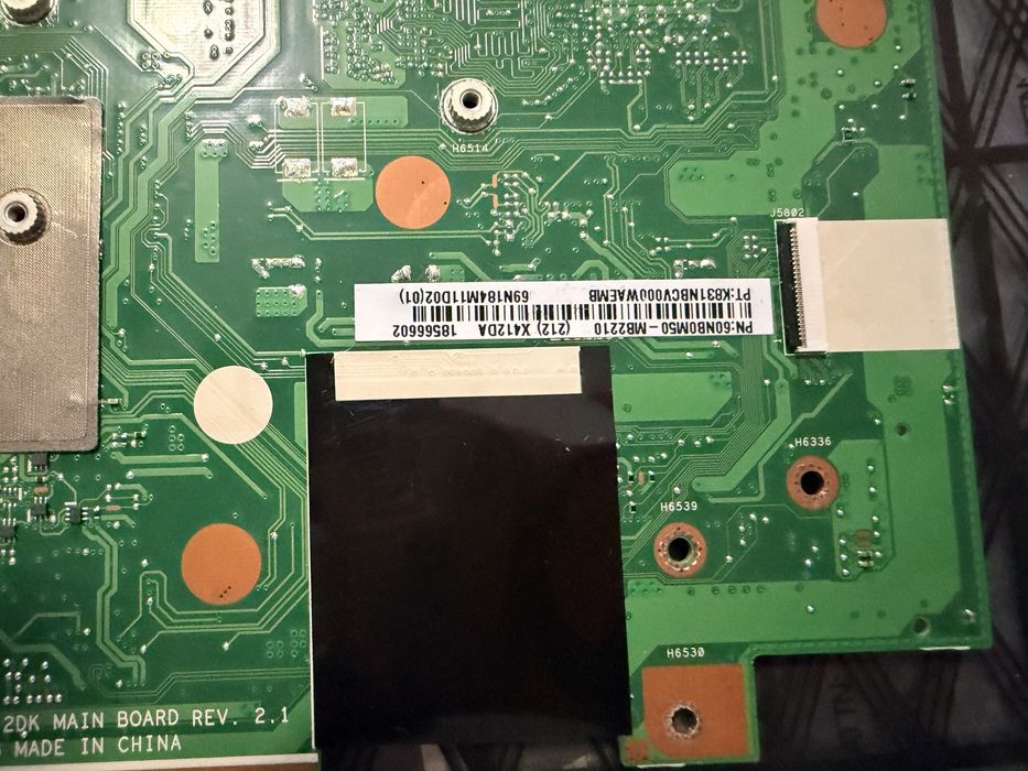 Placa de baza laptop Asus
