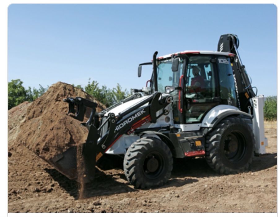 Услуги экскаватора погрузчика