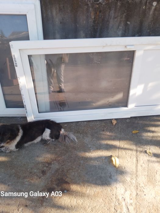 Aragaz cu 4 ochiuri s usatre   usa termopn si toc cu geam termopan