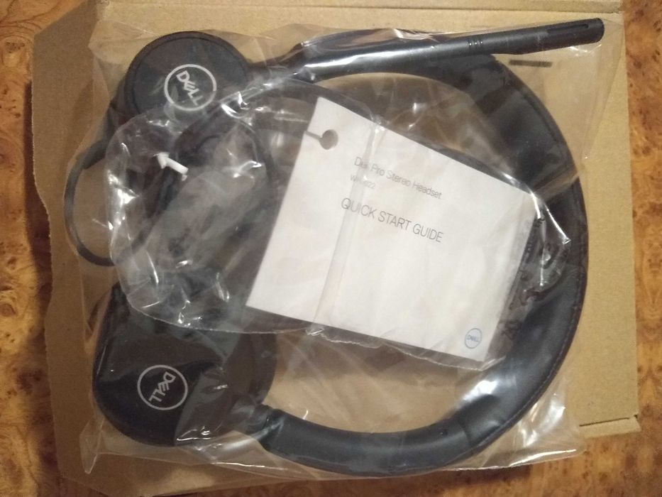 Casti Office Pro Stereo WH3022 Dell  - produs nou