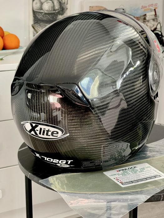 Cască moto X-Lite X-702 GT Ultra Carbon, mărimea M.