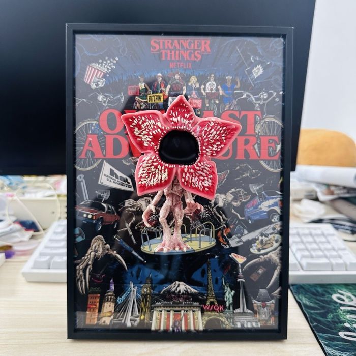 Stranger things осд картина подарок hellfire club