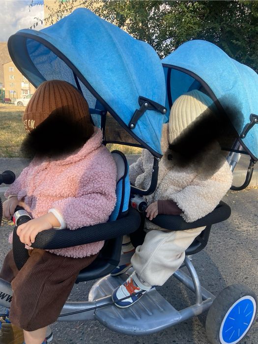 Велосипед прогулочный для двойни или погодок