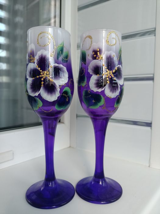 Фужеры красивые набор бокалы