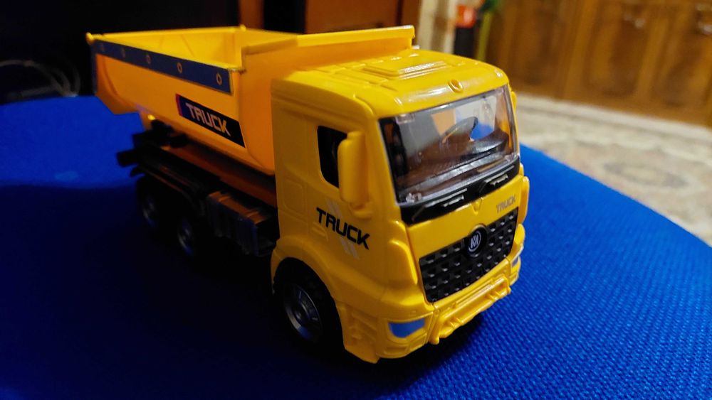 Camion Construction Truck Basculanta cu sirena descarca automat