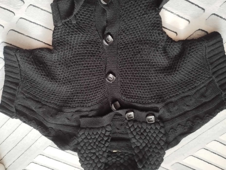 Теплая кофта-безрукавка. 44 размер