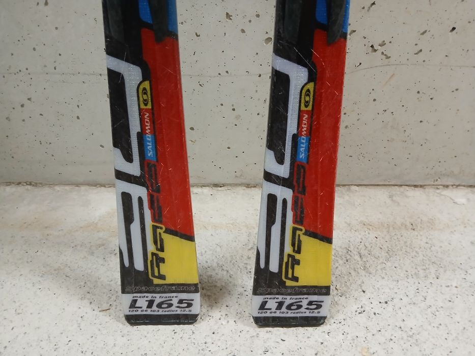 Schiuri Salomon carving 165 cm cu