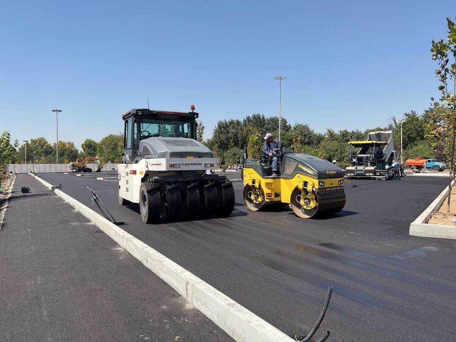 Асфальтирование дорог в Ташкенте