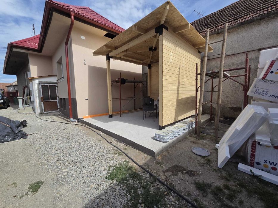 Foișor 3x3m - model Bucovina - Modular - livrare kit gata de asamblare