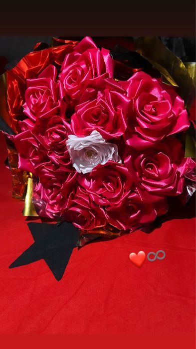 Flori dim satin