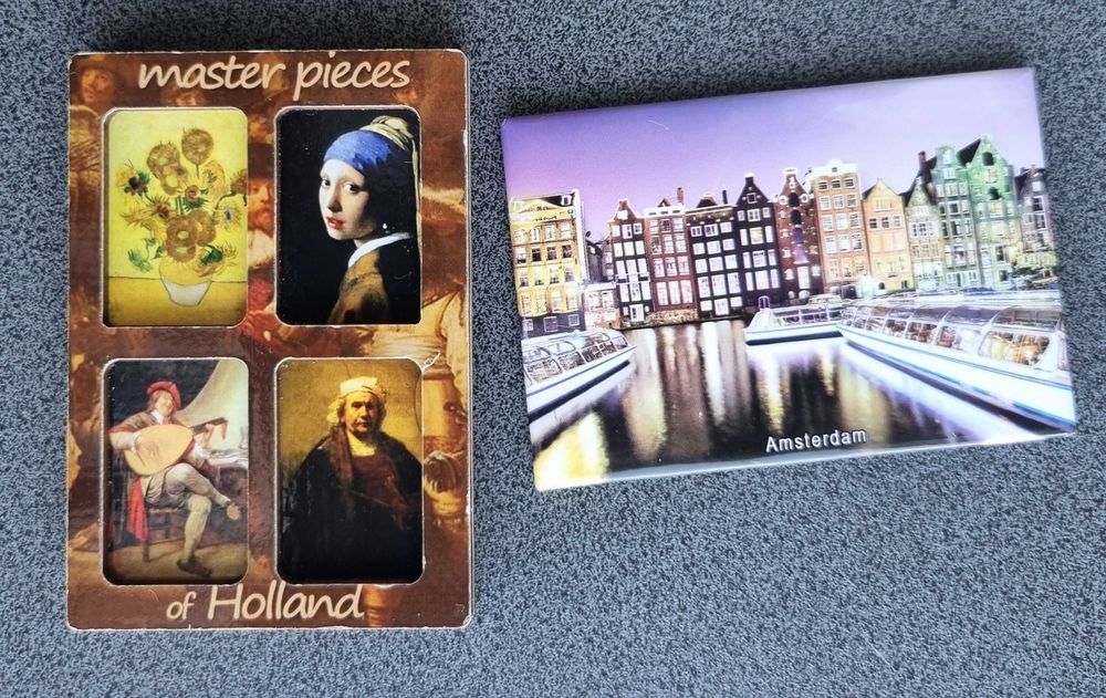 Lot colecție 17 magneți de frigider suveniruri (Sibiu, Viena, Paris, Maroc etc.)