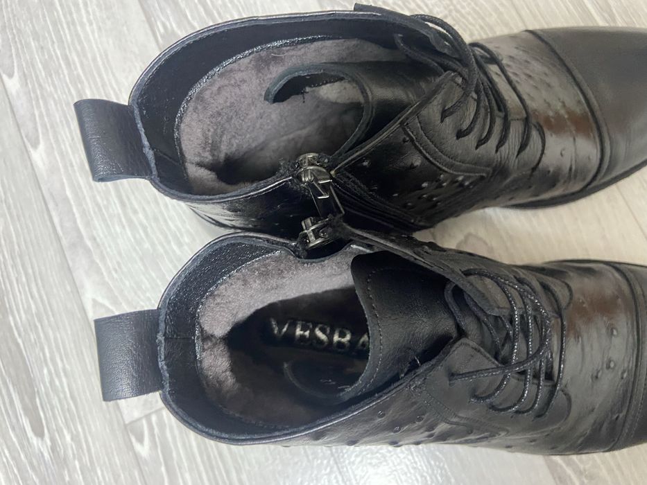 Продам ботинки кожаные