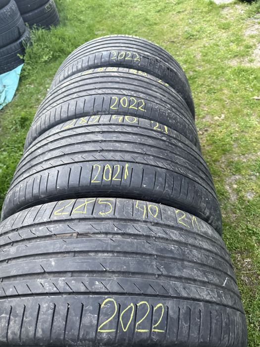 285/40/21 Set 4 buc CONTINENTAL dot 2022.anv Vară.impecabile