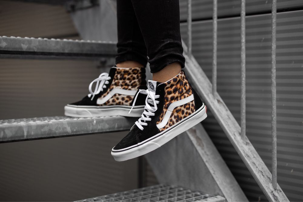 Дамски  кецове Vans sk8 hi Leopard