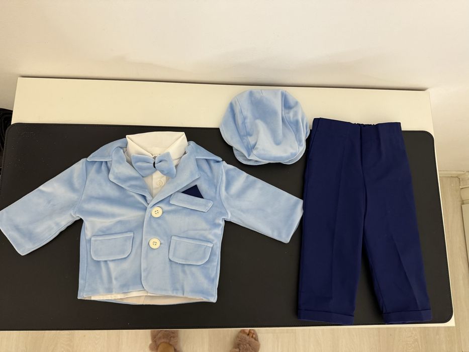 Trusou botez cu lumanare , cutie , costum