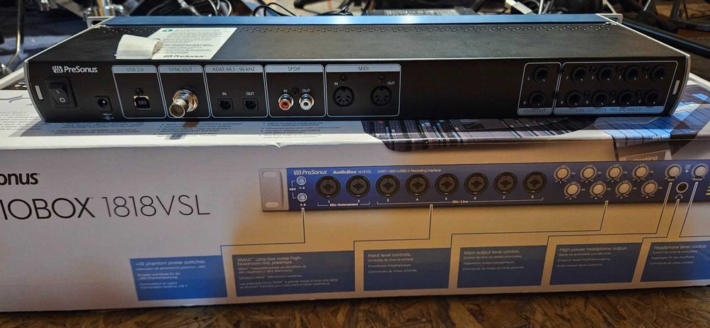 Аудио интерфейс Presonus AudioBox 1818VSL