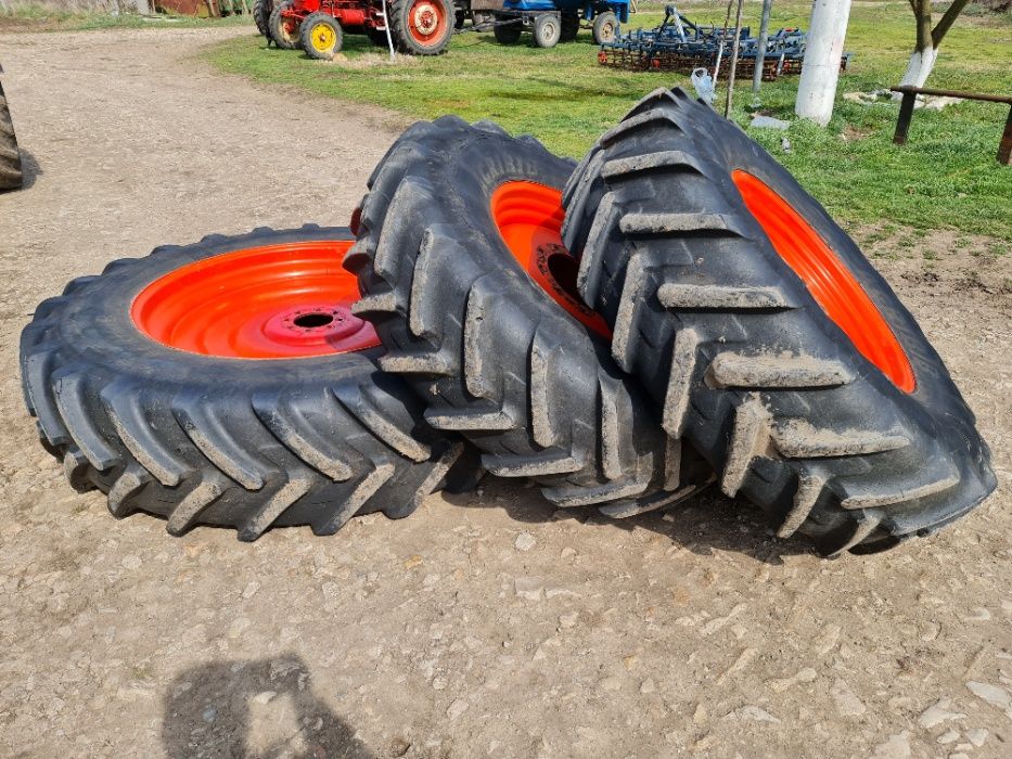 гуми с джанти Michelin Agribib 420/90R30 - предни