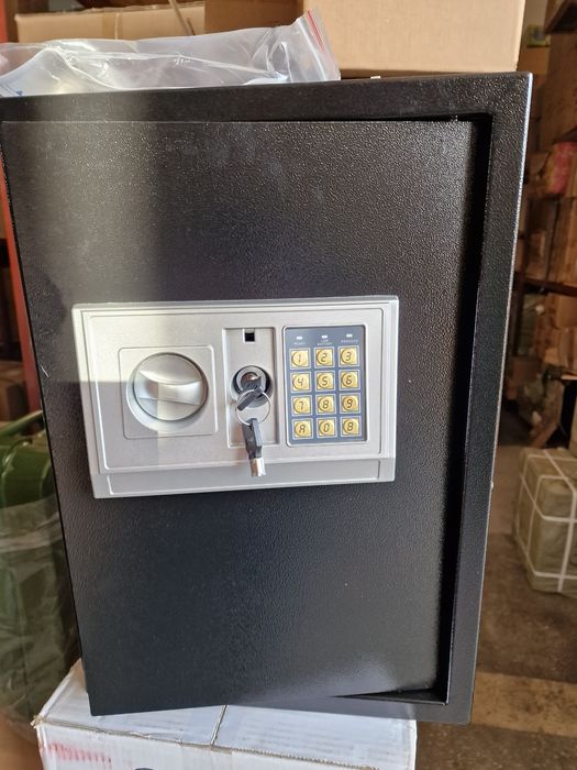 Seif metalic 50cm negru sau gri