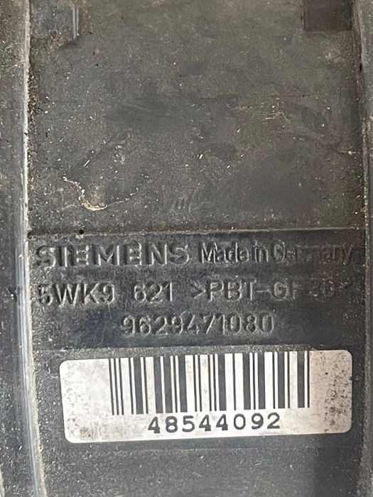 Debitmetru Peugeot 307 3A/C 2000 - > 2.0Rhy 9629471080