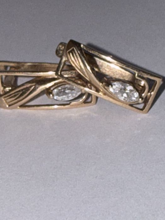 Серьги золотые 585