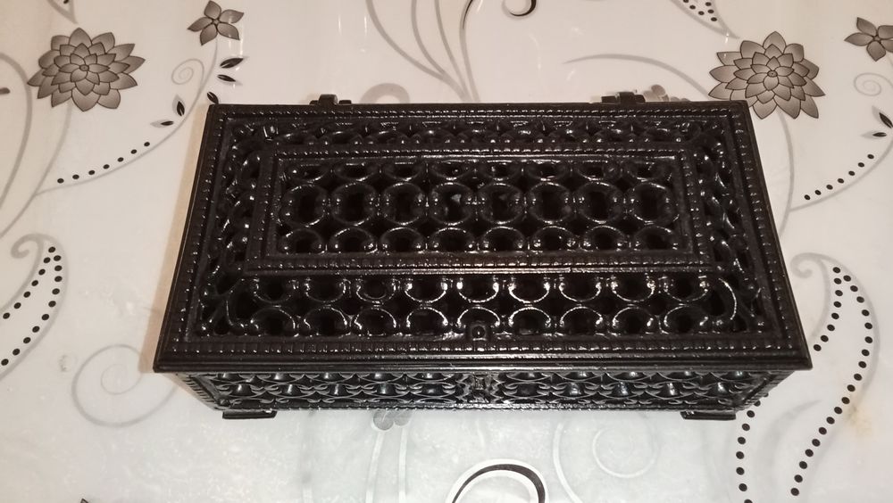 Ажурная шкатулка. Касли. СССР