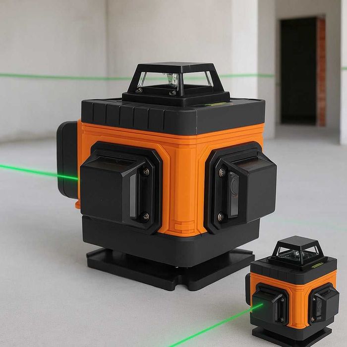 Професионален 4D Водоустойчив Нивелир 16 линии ChromeStar + тринога