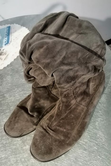 Дамски ботуши, естествена кожа, есен-зима.