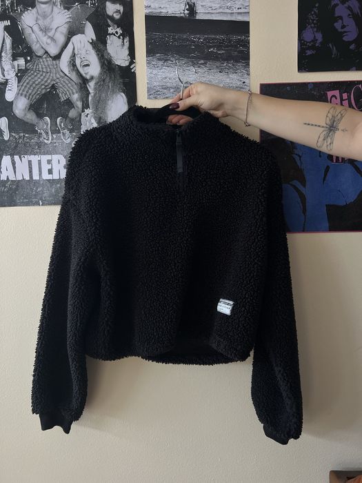 Пухкав суичър с цип