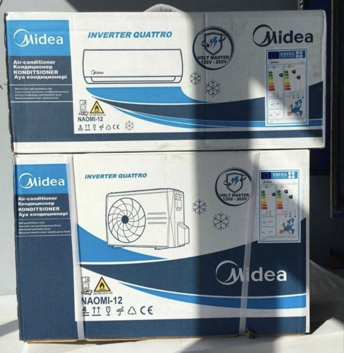 Кондиционер Midea 12 скидка доставка установка