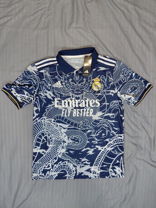 Tricou echipa fotbal Adidas albastru