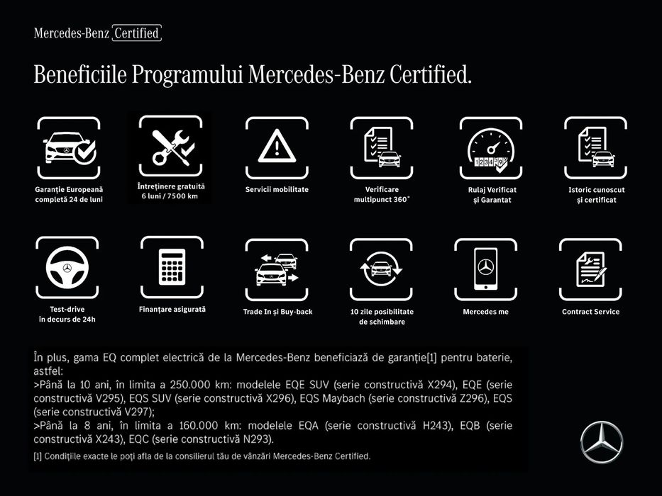 Mercedes-Benz GLB Garanție 24 luni, TVA deductibil, Istoric service