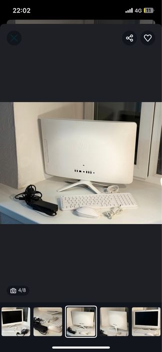 продам моноблок hp в ориг комплекте