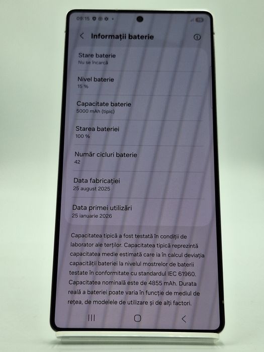 Samsung S25 Ultra 256 Gb 12 Gb ram Factura/Garantie #54757