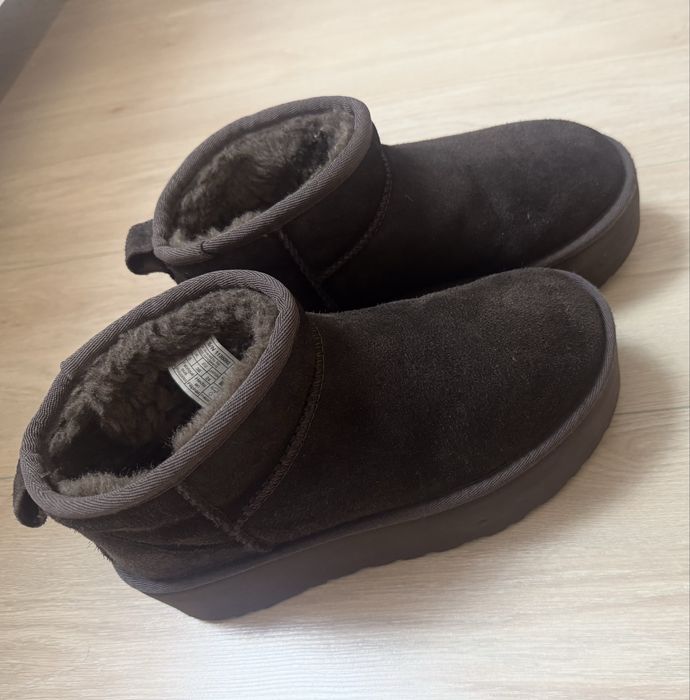 UGG Platform Mini – цвет Chocolate | размер