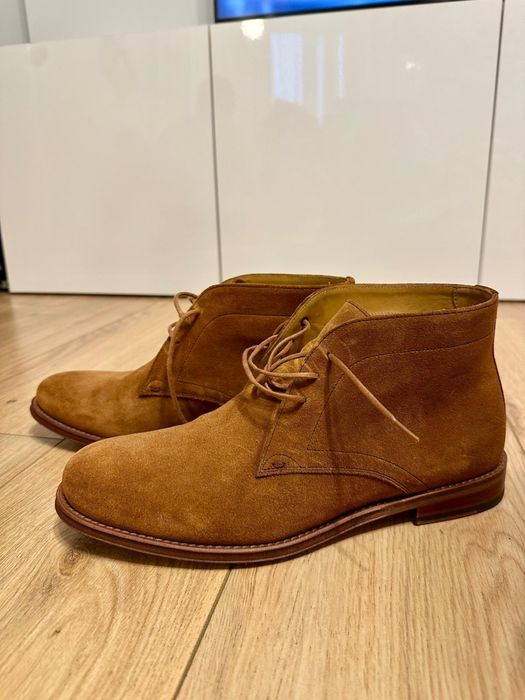 Ghete piele intoarsa Paul Smith