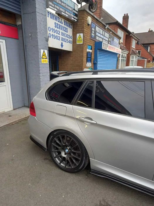 Спойлер за BMW E91 (2005–2012) – Заден спойлер багажник Черен гланц