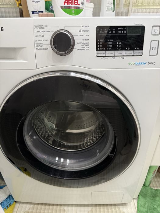 Samsung Eco bubble 6kg  Kir yuvish mashinasi