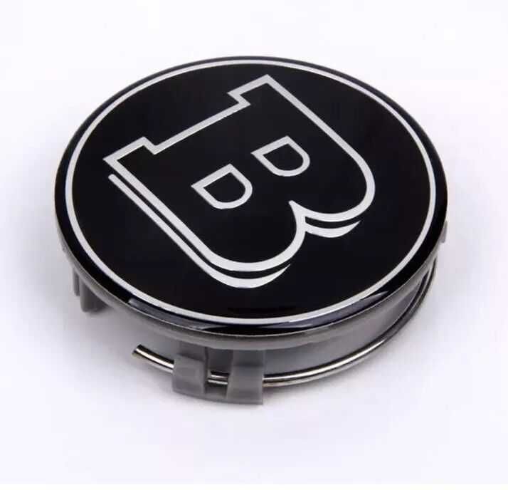 Brabus капачки за джанти Брабус 75мм 4 броя черни Mercedes