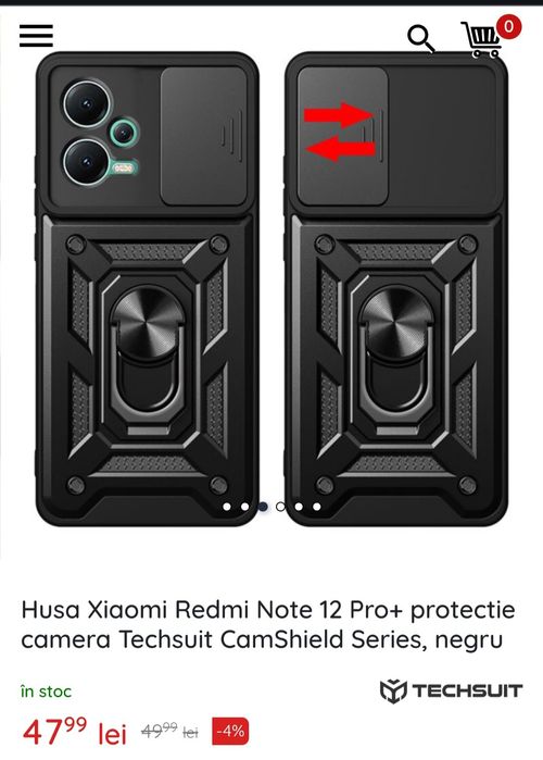 Husă Xiaomi Redmi Note 12  pro plus