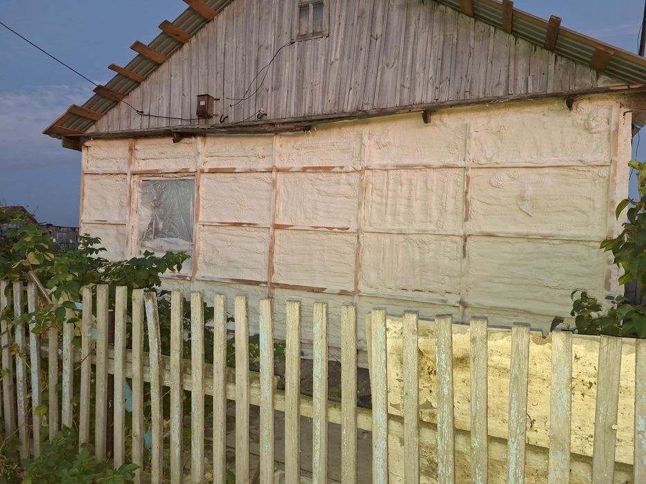 Утепление домов ППУ пеной