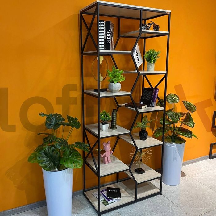 Стеллаж Лофт Парта Темир кровать