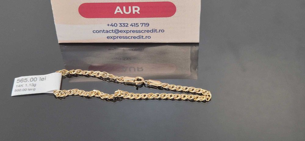 (AG46) Bratara aur 14K B.4818.2