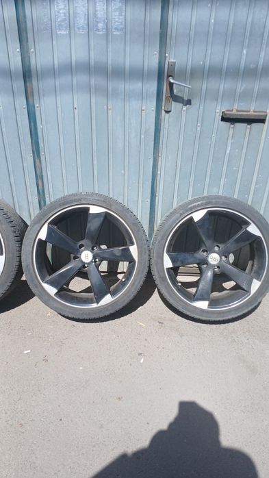 Set jante cu cauciucuri rotor r19