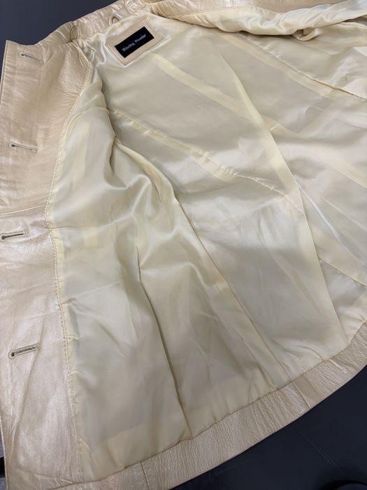 Кожаный жакет XS-S