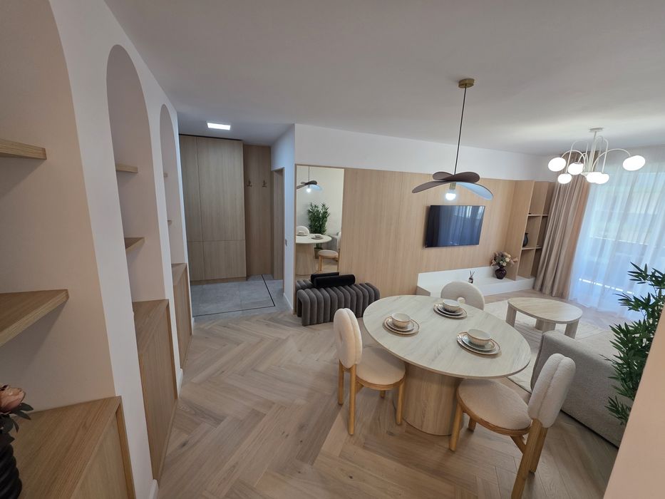 Vand apartament nou, finisat, mobilat la cheie  in Elite City.